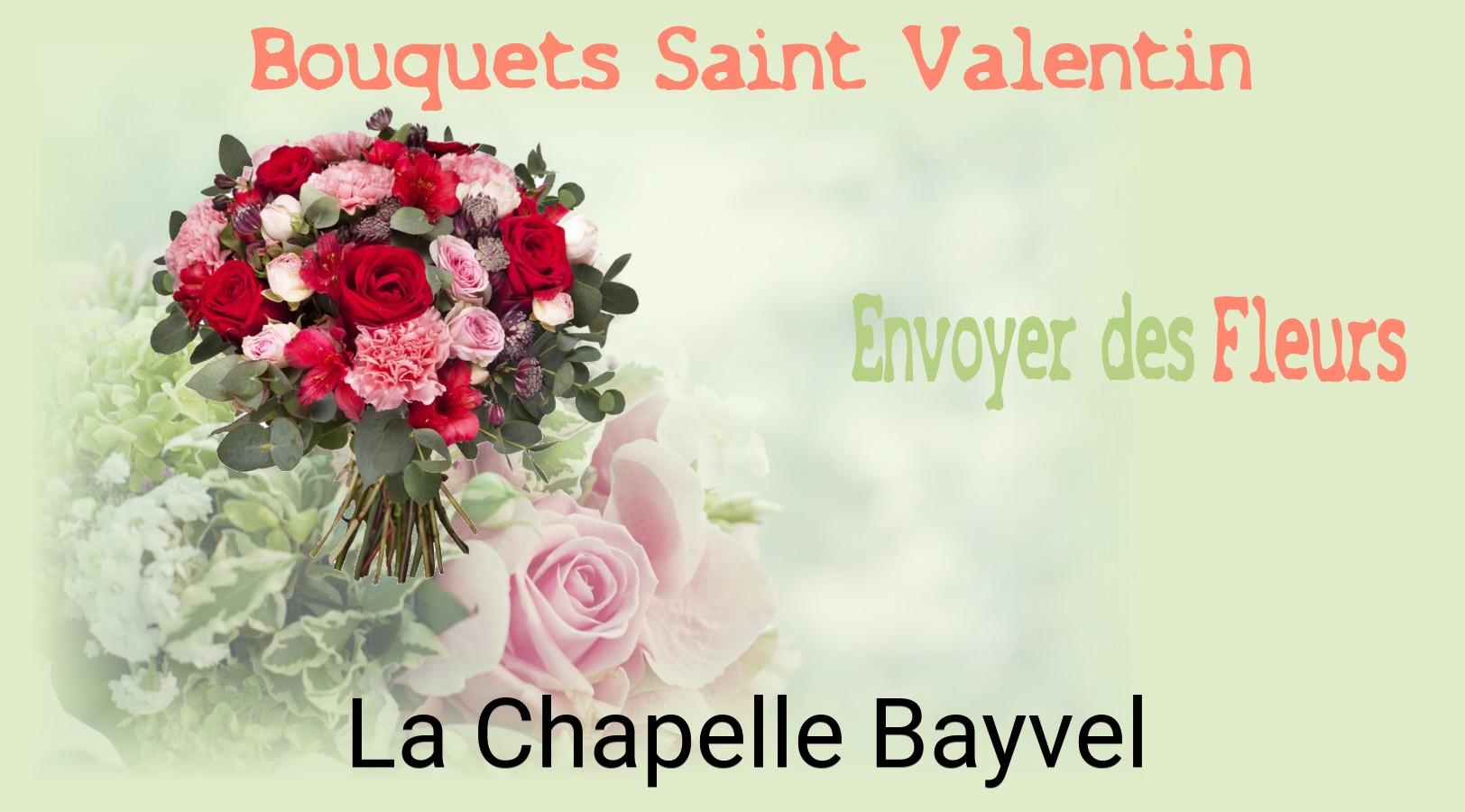 Roses de Saint-Valentin livrées à La Chapelle-Bayvel